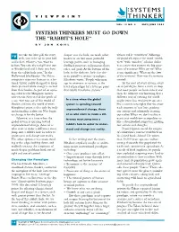 The Systems Thinker V16N2M