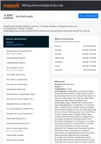 899 Bus Time Schedule & Line Route
