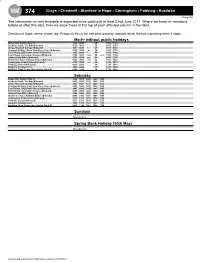 Timetable Book