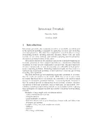 Interatomic Potentials