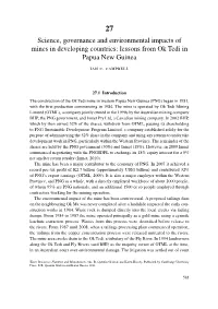 Lessons from Ok Tedi in Papua New Guinea
