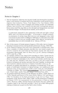 Notes to Chapter 1
