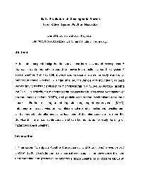 Early Prediction of Geomagnetic Storms (And Other Space Weather Hazards) Abstract Introduction