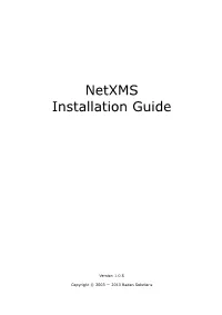 Netxms Installation Guide