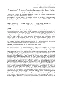 Preparation of 15N-Labeled Potassium Ferrocyanide for Tracer Studies