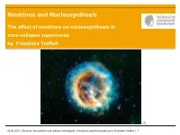 Neutrino Driven Winds • Outer Shells • Summary • References