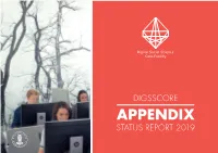 Appendix Status Report 2019