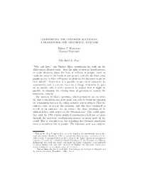 Legitimizing the Ottoman Sultanate: a Framework for Historical Analysis