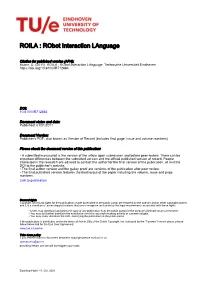 ROILA : Robot Interaction Language