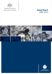 Australian Sports Commission Annual Report 2009-2010