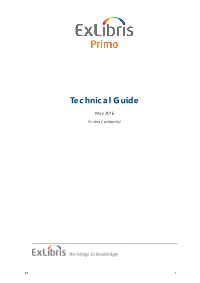 Primo Technical Guide