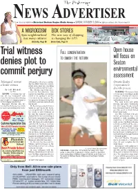 Trial Witness Denies Plot to Commit Perjury