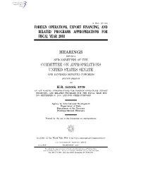 107–814 Foreign Operations, Export Financing, and Related Programs Appropriations for Fiscal Year 2003