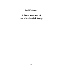 A True Account of the New Model Army
