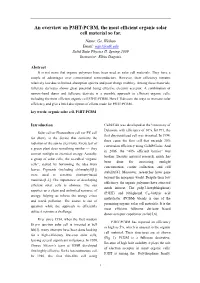 An Overview on P3HT:PCBM, the Most Efficient Organic Solar Cell Material So Far