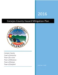 Conejos County Hazard Mitigation Plan