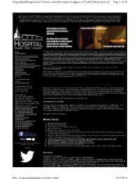 Page 1 of 39 Oregonstatehospital.Net: Evidence and Information In