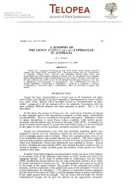 Telopea · Escholarship.Usyd.Edu.Au/Journals/Index.Php/TEL · ISSN 0312-9764 (Print) · ISSN 2200-4025 (Online)