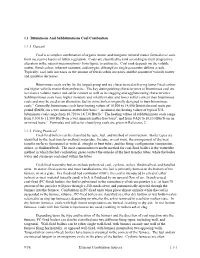 AP-42, Vol. I, CH1.1 Bituminous and Subbituminous Coal Combustion