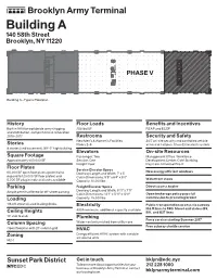 Building a Phase V Brooklyn Army Terminal