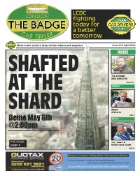 To Read the Badge Online for April 2014 Issue