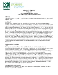 University of Toledo FINAL