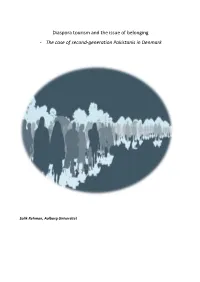 Diaspora Tourism and the Issue of Belonging - the Case of Second-Generation Pakistanis in Denmark
