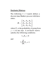 Markov Chains