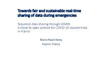 Towards Fair and Sustainable Real-Time Sharing of Data During Emergencies