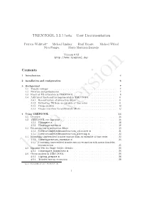 TRENTOOL 3.3.1 Beta – User Documentation