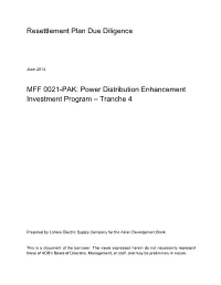 38456-037: Power Distribution Enhancement Investment Program