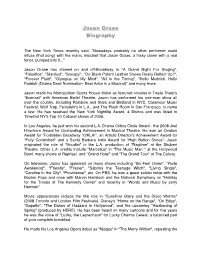 Jason Graae Biography