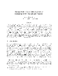 Subsymbolic Case-Role Analysis of Sentences with Embedded Clauses Y