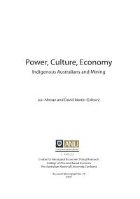 Indigenous Australians and Mining