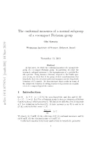 The Conformal Measures of a Normal Subgroup of a Cocompact Fuchsian Group