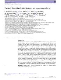 Unveiling the AGN in IC 883: Discovery of a Parsec-Scale Radio Jet