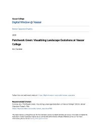 Visualizing Landscape Evolutions at Vassar College