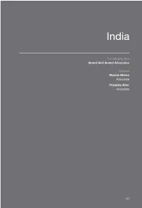 Contributing Firm Anand and Anand Advocates Authors Munish Mehra