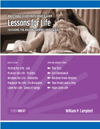 Lessons for Life FEATURING the AMAZING JOURNEY VIDEO SERIES