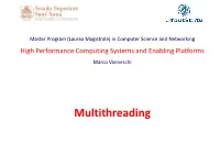 Multithreading Contents