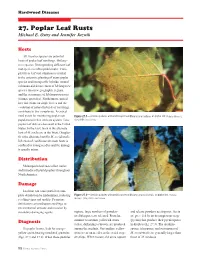 27. Poplar Leaf Rusts Michael E