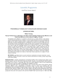 Dyson Lecture)