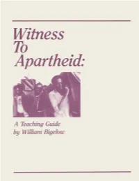 A Teaching Guide by William Bigelo W Introduction and Summary of Lessons