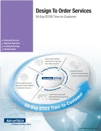 Design to Order Services
