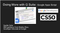 Google Apps Script