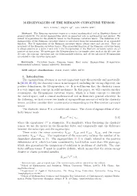 M-Eigenvalues of the Riemann Curvature Tensor∗