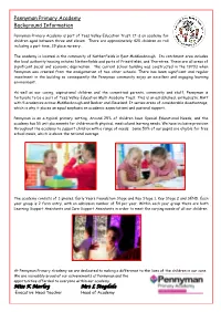 Pennyman Primary Academy Background Information