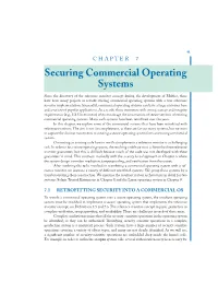 Securing Commercial Operating Systems
