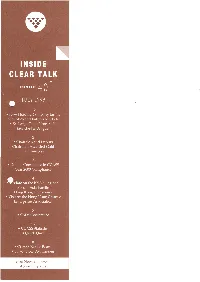 Clear Talk Issue 40