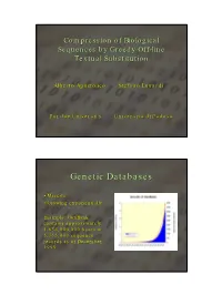 Genetic Databases